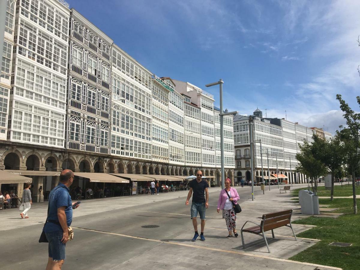 Precioso Apartamento Nuevo En El Centro De A Coruna! Exterior foto